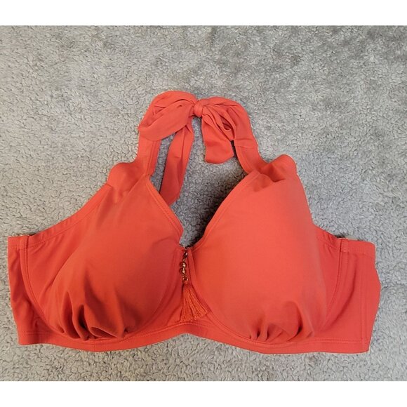 Swimsuits for All Halter Neck Bikini Top.  Size:  22 - Picture 1 of 16